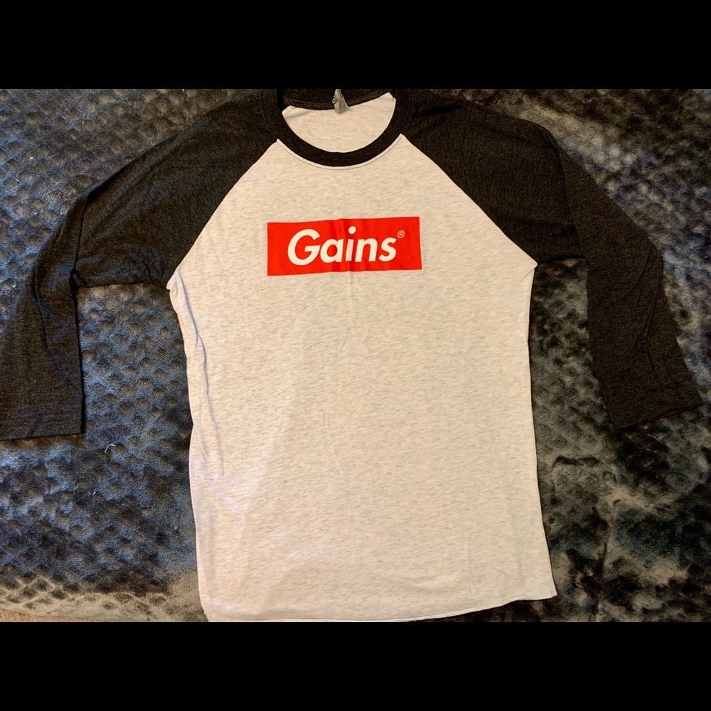 Unisex Fitness Baseball Tee